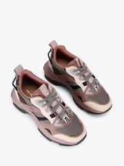 Rosa - KG Kurt Geiger Lila Lace-Up Trek Trainers - Imagen 2 de 4