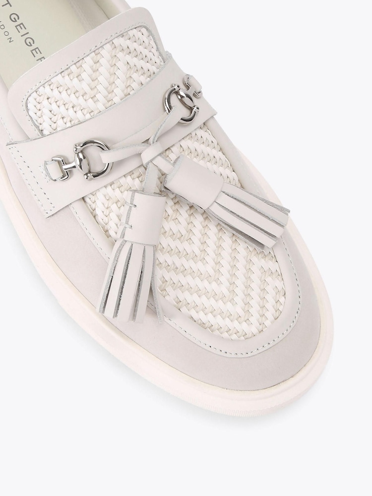 Kurt Geiger London Milbank Tassel Loafer Shoes - Image 4 of 4