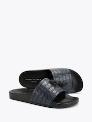 Kurt Geiger London Black Eagle Slide Sandals - Image 2 of 4