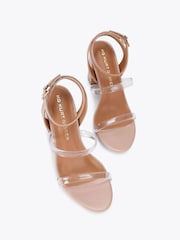 KG Kurt Geiger Pink Fleur Clear Sandals - Image 2 of 4