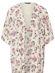 Yours Curve Natural Crochet Insert Cover-Up - Image 5 of 5