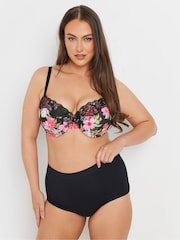 Yours Curve Floral Print Padded Bras 2 Pack - Изображение 3 из 9