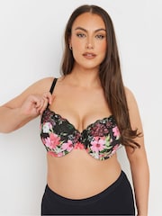 Yours Curve Floral Print Padded Bras 2 Pack - Изображение 4 из 9