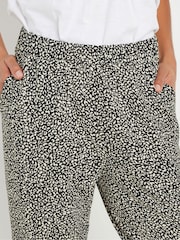 M&Co Black Cropped Hareem Trousers - Image 2 of 6