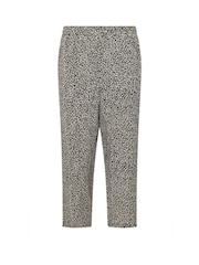 M&Co Black Cropped Hareem Trousers - Image 3 of 6