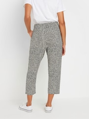 M&Co Black Cropped Hareem Trousers - Image 6 of 6
