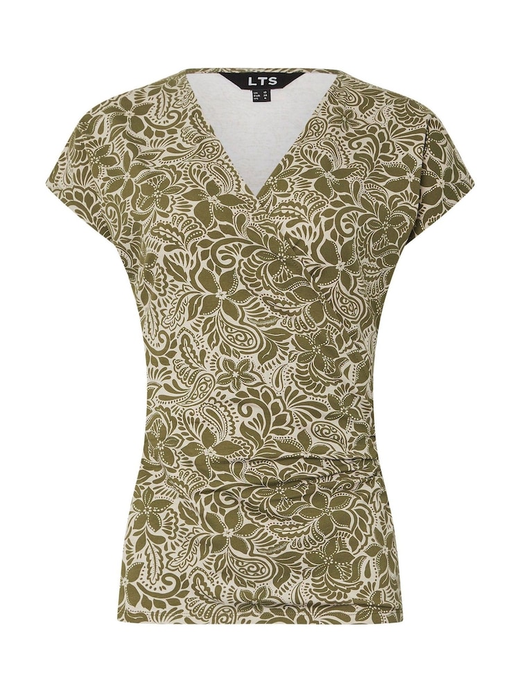 Long Tall Sally Pink Wrap T-Shirts 2 Pack - Image 8 of 8