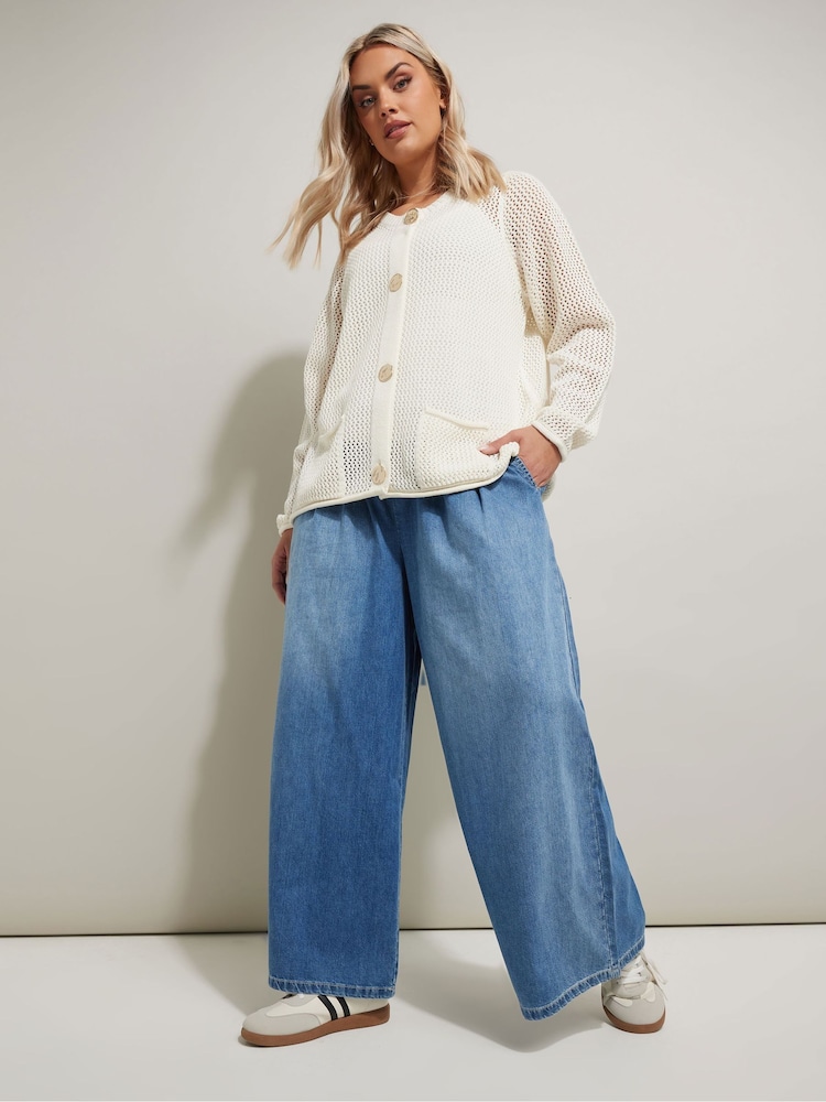 Yours Curve Button Stitch Cardigan - Imagen 2 de 5 Yours Curve Button Stitch Cardigan - Imagen 2 de 5