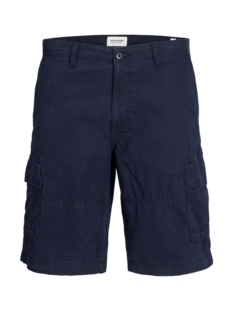 JACK & JONES JUNIOR Relaxed Fit 100% Cotton Cargo Shorts - Image 1 of 2