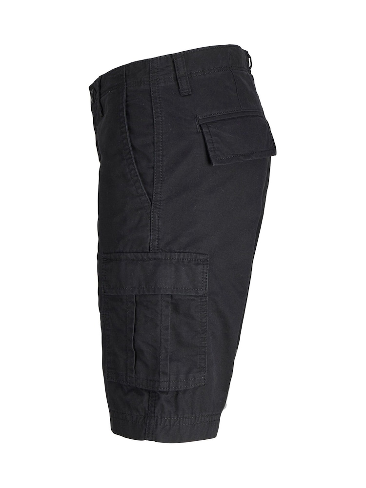 JACK & JONES JUNIOR Relaxed Fit 100% Cotton Cargo Shorts - Image 3 of 3