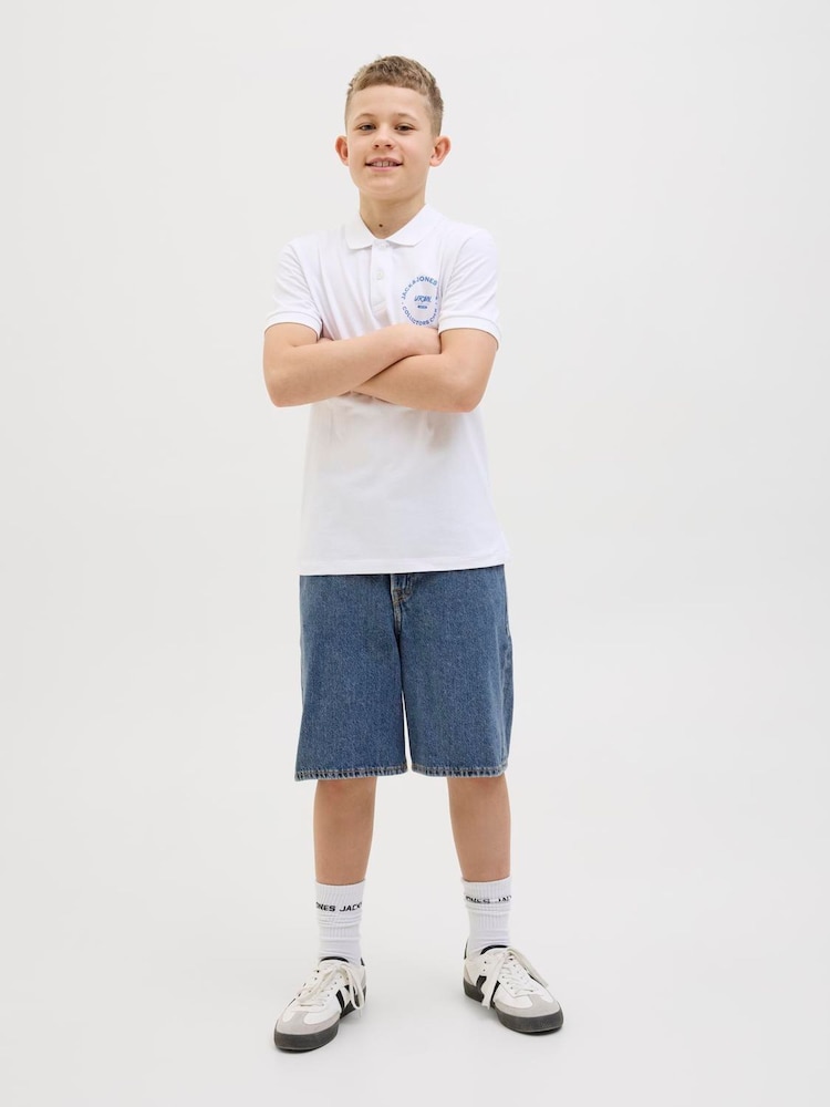 Pantalones cortos holgados de denim azul de JACK & JONES JUNIOR - Imagen 1 de 7 Pantalones cortos holgados de denim azul de JACK & JONES JUNIOR - Imagen 1 de 7