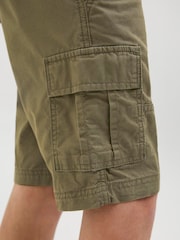 JACK & JONES JUNIOR Relaxed Fit 100% Cotton Cargo Shorts - Image 4 of 7