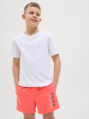 JACK & JONES JUNIOR Logo Swim Shorts - Image 1 of 6