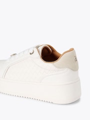 Blanco - KG Kurt Geiger Lighter Velvet Trainers - Imagen 3 de 4