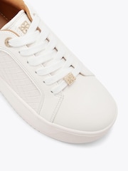 Blanco - KG Kurt Geiger Lighter Velvet Trainers - Imagen 4 de 4