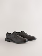 Brown Heritage Brogue Shoes - Image 2 of 6
