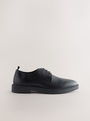 Black Modern Derby Shoes - Image 4 of 7