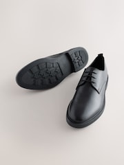 Black Modern Derby Shoes - Image 5 of 7