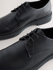 Black Modern Derby Shoes - Image 6 of 7