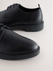 Black Modern Derby Shoes - Image 7 of 7