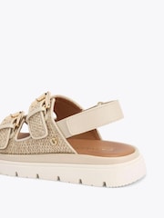 Creme - Carvela Comfort Pavilion Slingback Sandals - Imagem 5 de 5