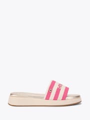 Carvela  Palermo Stripe Mule Sandals - Image 1 of 4