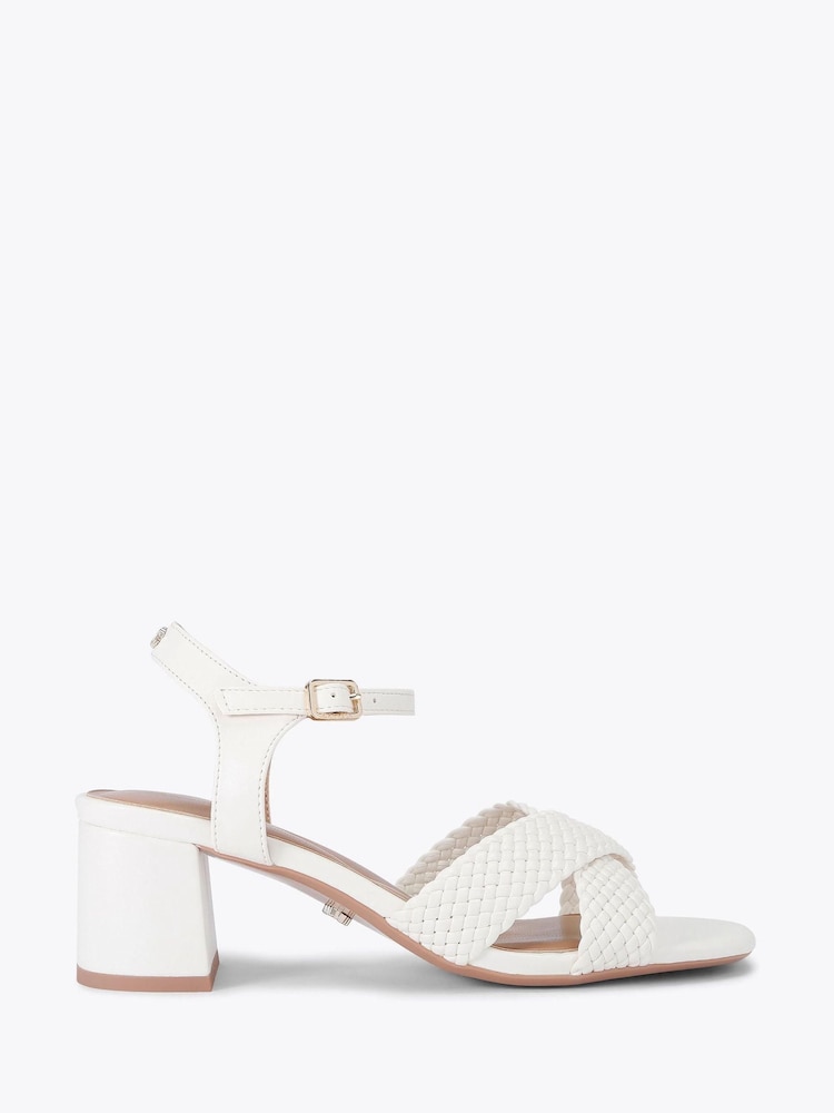 Белый - Сандалии на блочном кабале Carvela Comfort Krypton - Image 1 of 4