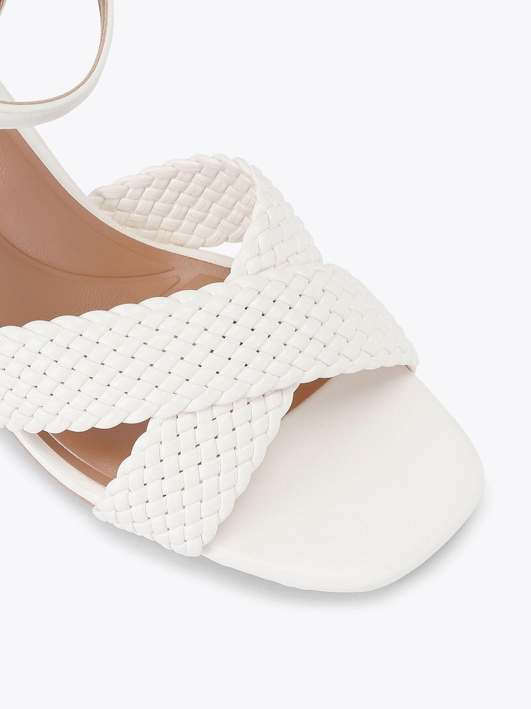 Белый - Сандалии на блочном кабале Carvela Comfort Krypton - Image 4 of 4