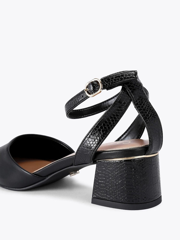 črna - Carvela Calla Court Shoes - Slika 4 iz 4