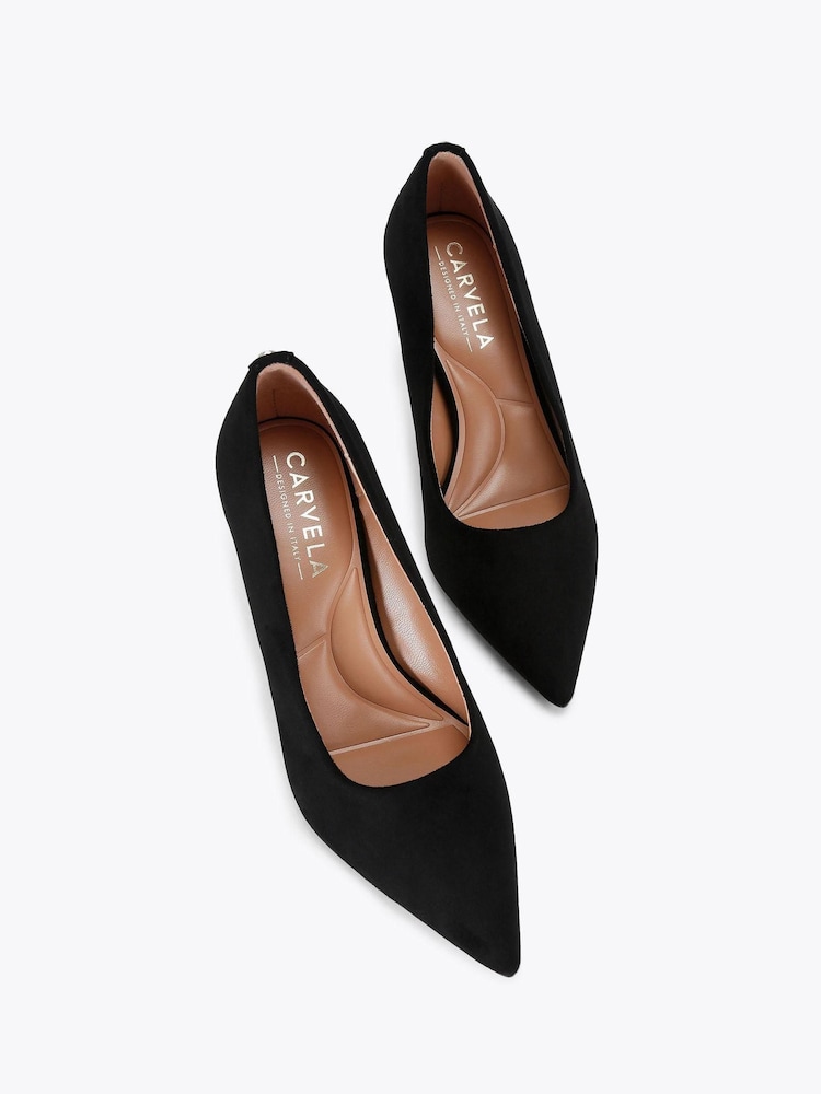 Carvela Black Corletta Court Shoes - Image 2 of 4