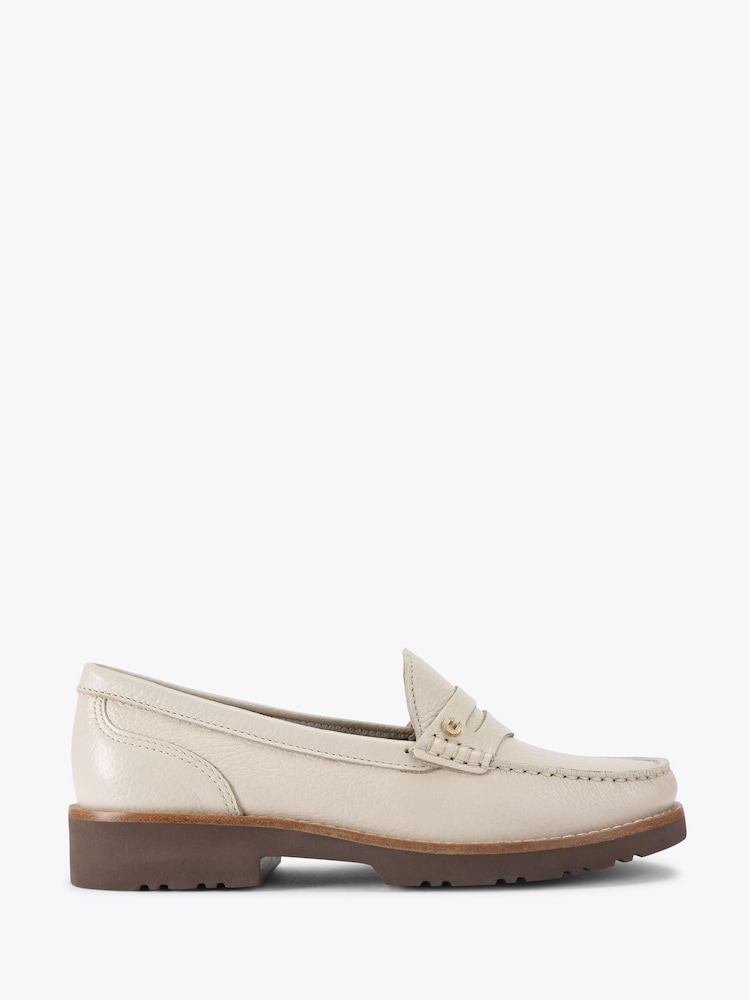 Cream - Carvela Comfort Alba Loafers Shoes - Image 1 of 4