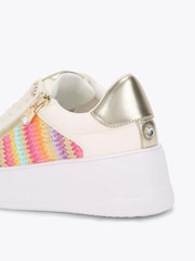 Carvela Jive Quilted Zip Trainers - Image 3 of 4