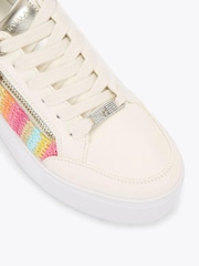 Carvela Jive Quilted Zip Trainers - Image 4 of 4