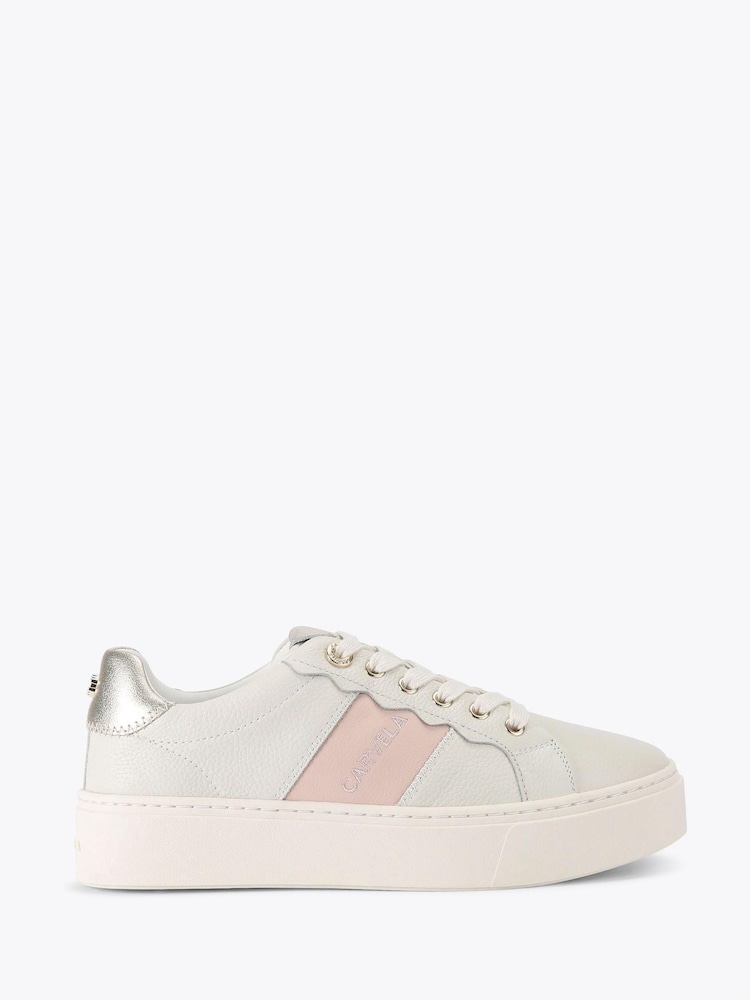 Carvela Castella Taupe Trainers - Image 2 of 5