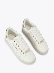 Carvela White Fiora Trainers - Image 2 of 4
