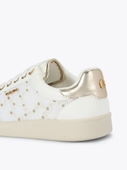 Carvela White Fiora Trainers - Image 4 of 4