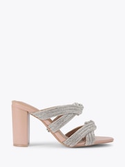 Natural - Carvela Arielle Block Sandals - Imagen 1 de 4