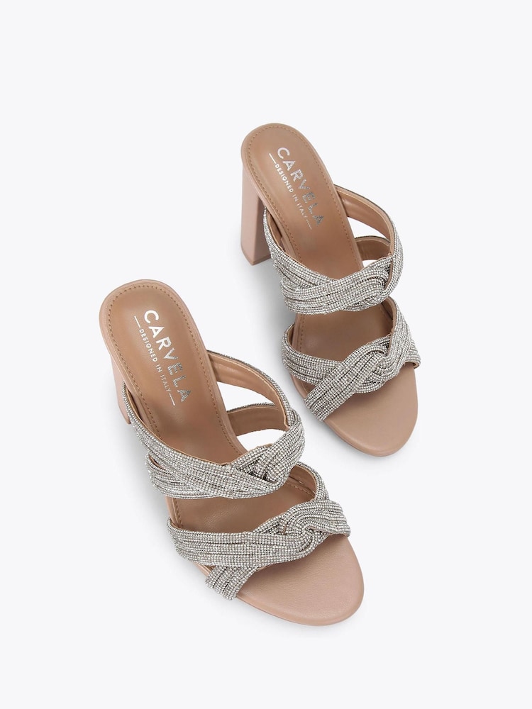Natural - Carvela Arielle Block Sandals - Imagen 4 de 4 Natural - Carvela Arielle Block Sandals - Imagen 4 de 4