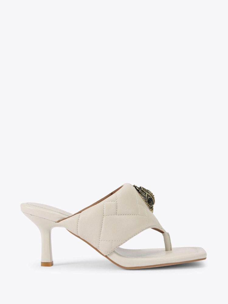 Kurt Geiger London Puff Thong Heel 85 Sandals - Image 1 of 4