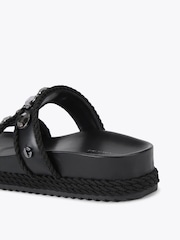 Zwart - Carvela Sorella Flatform Sandals - Image 4 of 4