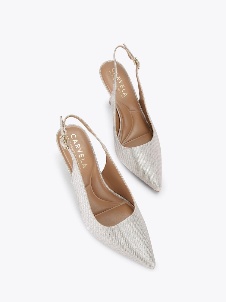 Carvela Black Corletta Court Shoes - Image 3 of 4