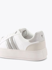 WHITE/OTH - Carvela Icona Trainers - Image 2 of 4