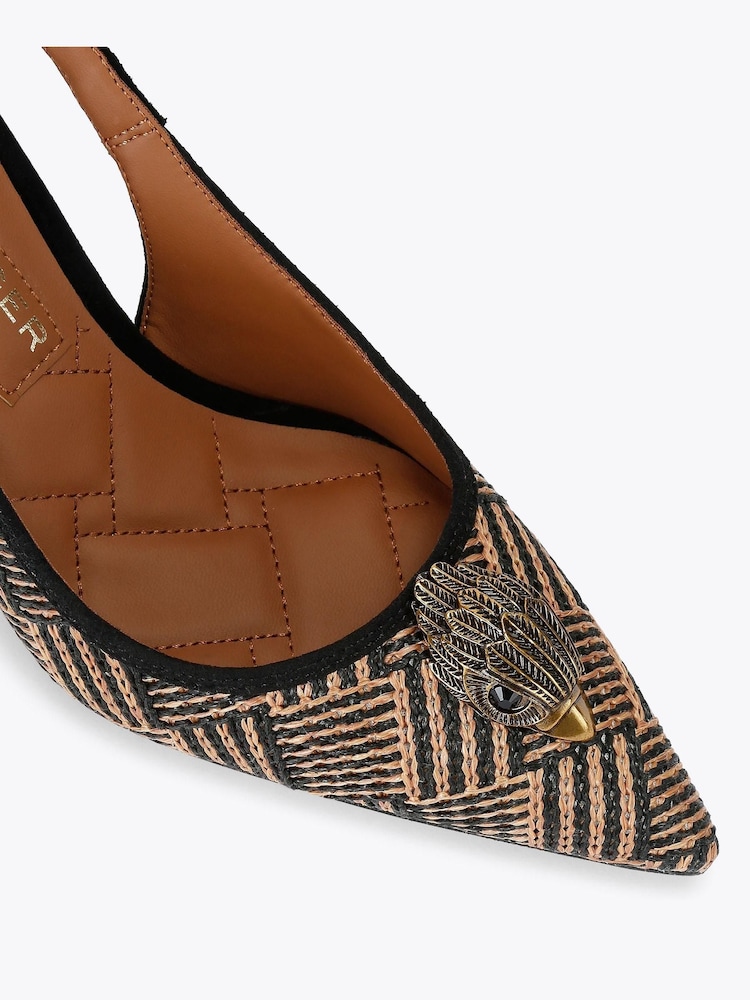 KG Kurt Geiger Belgravia Sling Back Heels - Image 2 of 4