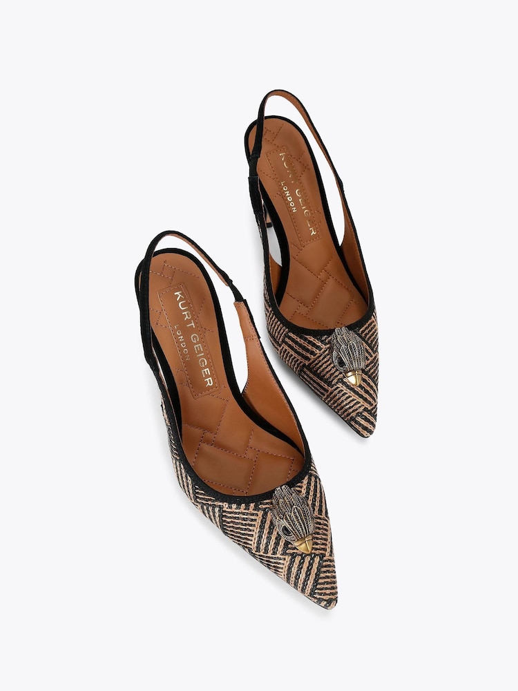 KG Kurt Geiger Belgravia Sling Back Heels - Image 4 of 4