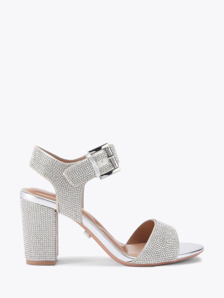 Серебряный песочный - Carvela Сэди 2 сандалии - Image 1 of 4