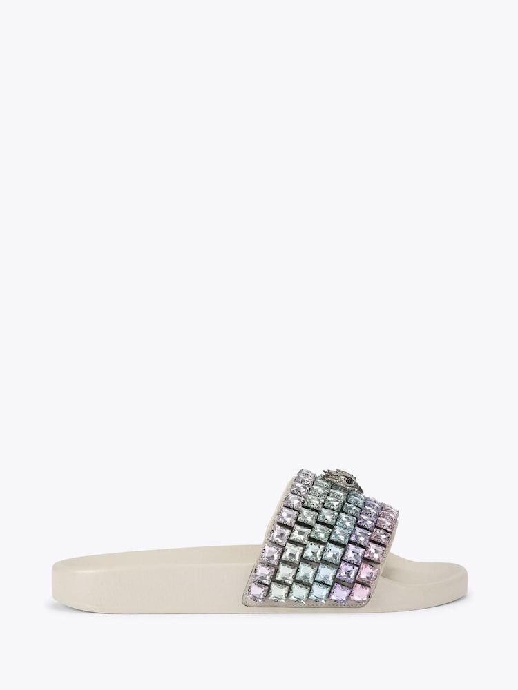 Kurt Geiger London Meena Eagle Jewel Sandals - Image 1 of 4