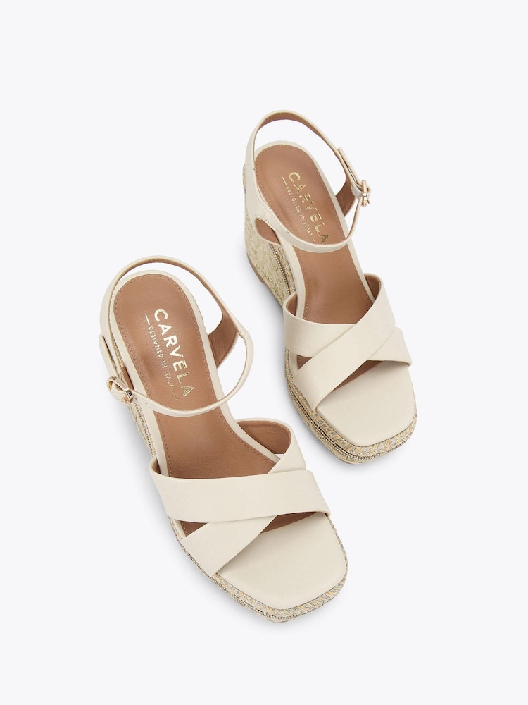 Carvela Fascino Wedges Sandals - Image 2 of 4