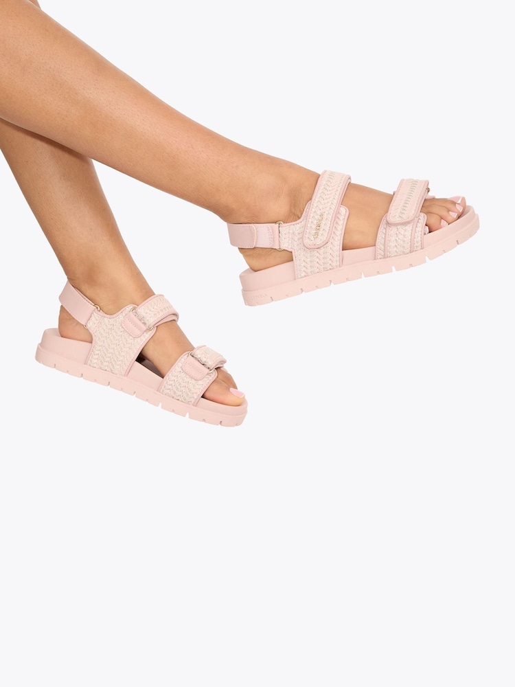 Carvela Pink Sardinia Sandals - Image 5 of 5 Carvela Pink Sardinia Sandals - Image 5 of 5