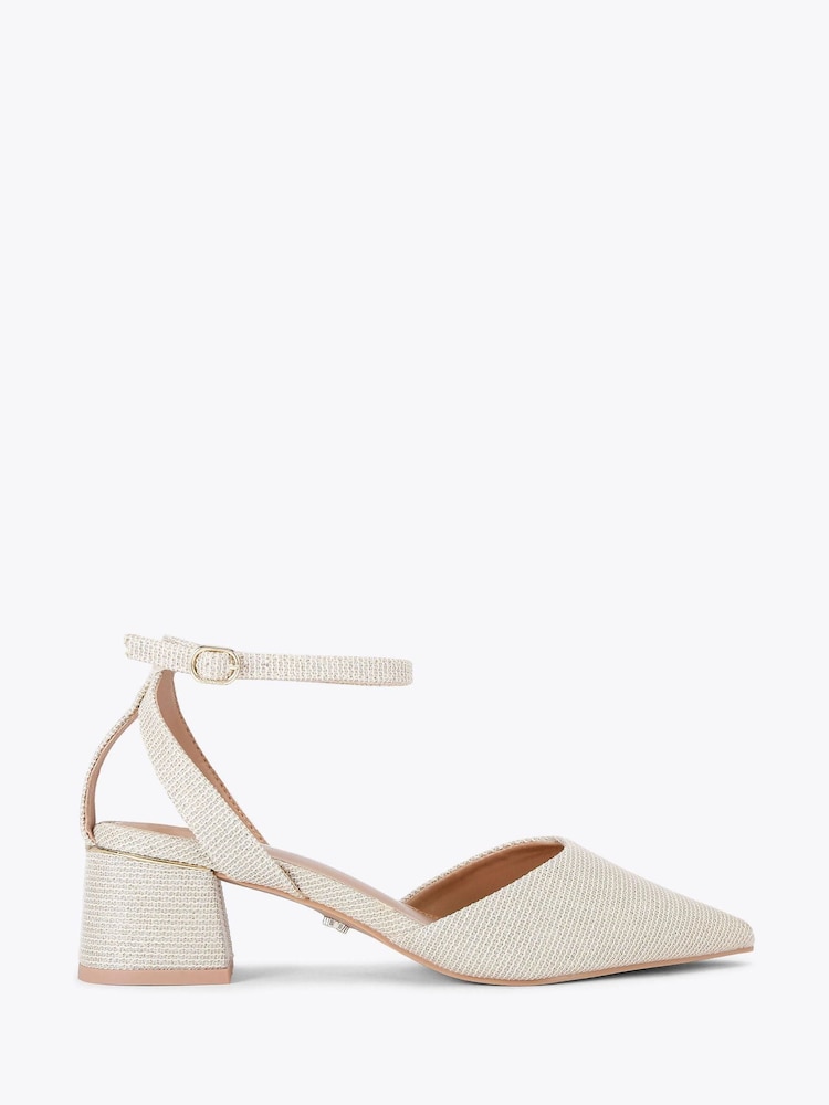 zlata (barva); zlato - Carvela Calla Court Shoes - Slika 1 iz 4