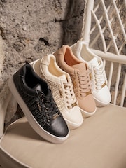 Alb - Pantofi sport Carvela Sardinia - Imaginea 5 din 5